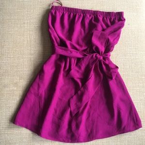 Express size small Strapless Dress